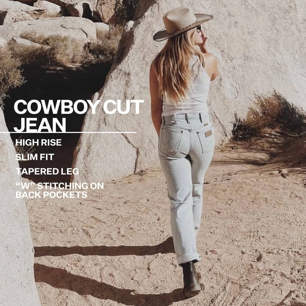 Women’s Wrangler Cowboy Cut Slim Fit Jeans